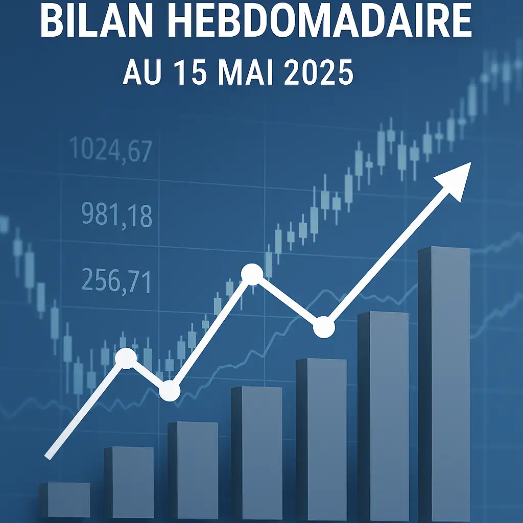 Actualité financière, bilan hebdo 15 mai 2025