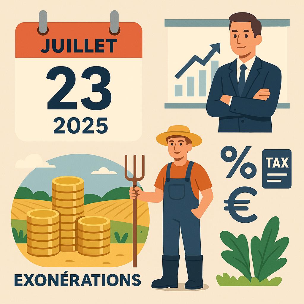 Fiscalité 2025 : décryptage des management packages et exonérations pour jeunes agriculteurs