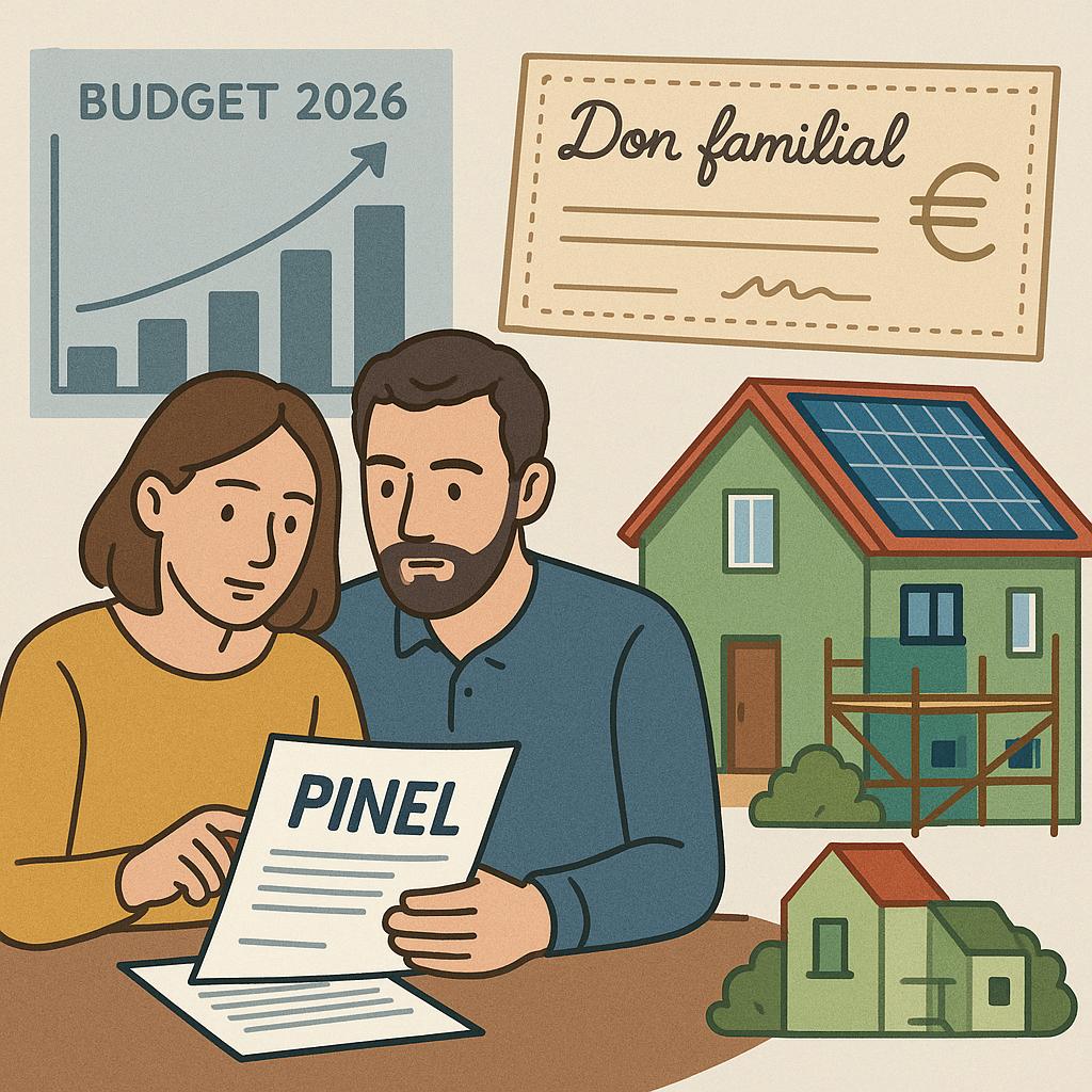 Dispositif Pinel, exonération des droits de mutation et Budget 2026 : votre guide fiscal 2025