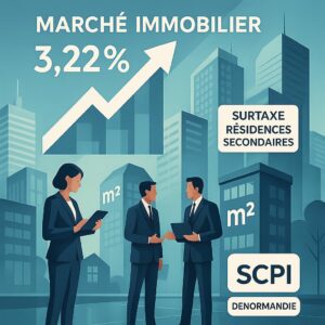 Immobilier 2025 : pouvoir d’achat, surtaxe résidences secondaires, SCPI et Denormandie