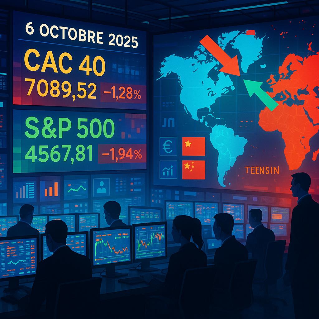 6 octobre 2025 : tour d’horizon des marchés – économie, bourse & géopolitique