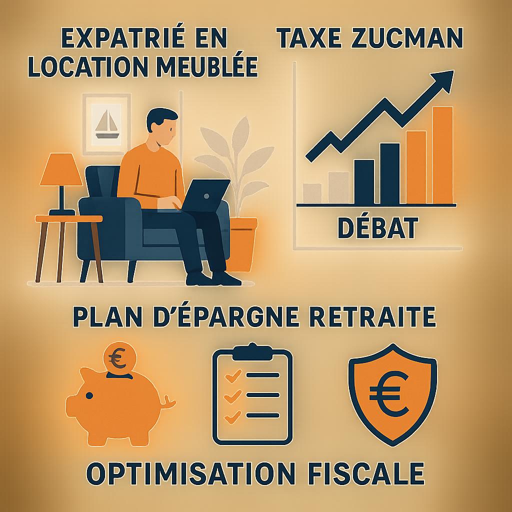 Impôts 2026 : location meublée expatriés, taxe Zucman, PER – nos stratégies fiscales
