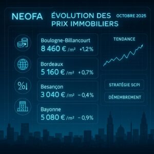Octobre 2025 : marché immobilier, taux, tendances et stratégies SCPI pour optimiser votre patrimoine