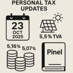 Fiscalité 2025 : décryptage des nouveaux taux BIC, TVA réduite & stratégies Pinel
