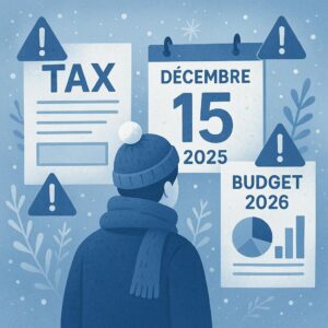 Fiscalité fin d'année : anticipez le budget 2026 et optimisez vos impôts