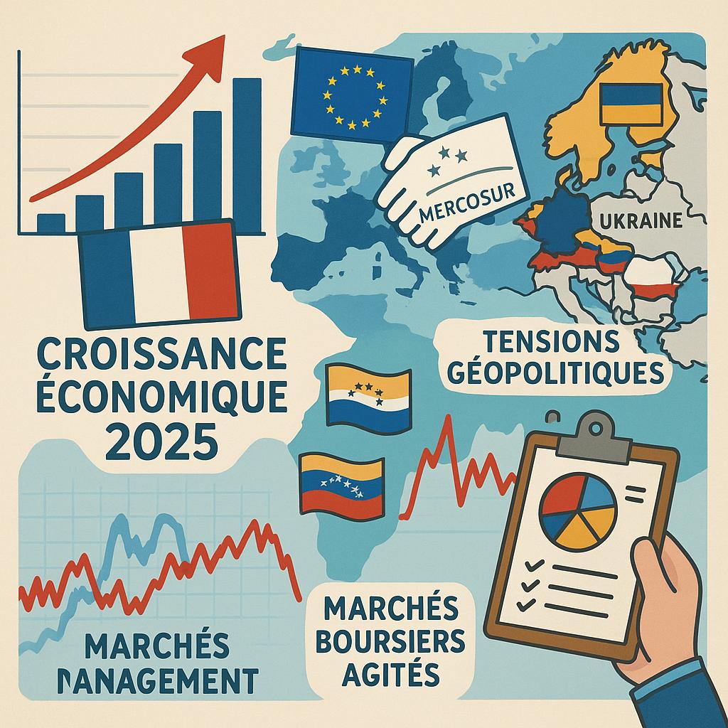 Croissance 2025, accord UE-Mercosur et tensions géopolitiques : anticipez les impacts sur votre patrimoine