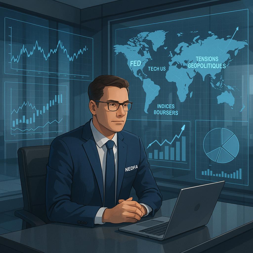 24 h des marchés financiers : Fed, tech US et tensions géopolitiques à surveiller