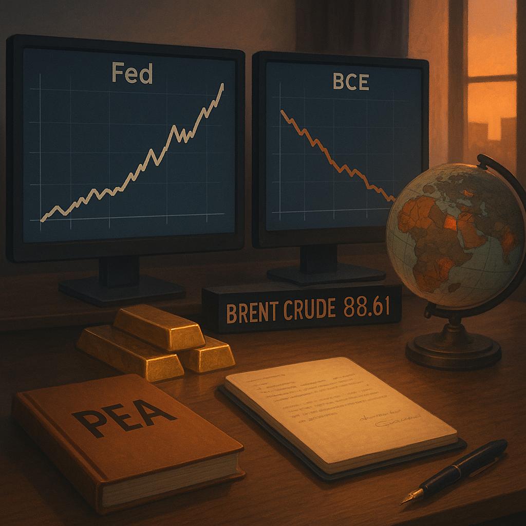 Divergence Fed/BCE et tensions géopolitiques : quelles stratégies pour votre PEA ?