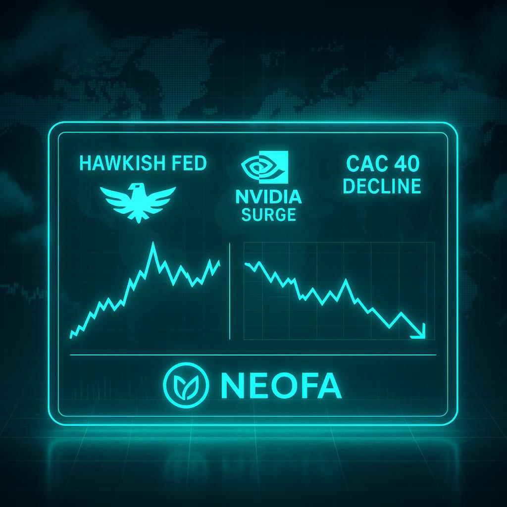 Actualité Financière 24h : Fed Hawkish, Nvidia en Plein Essor et CAC 40 en Recul