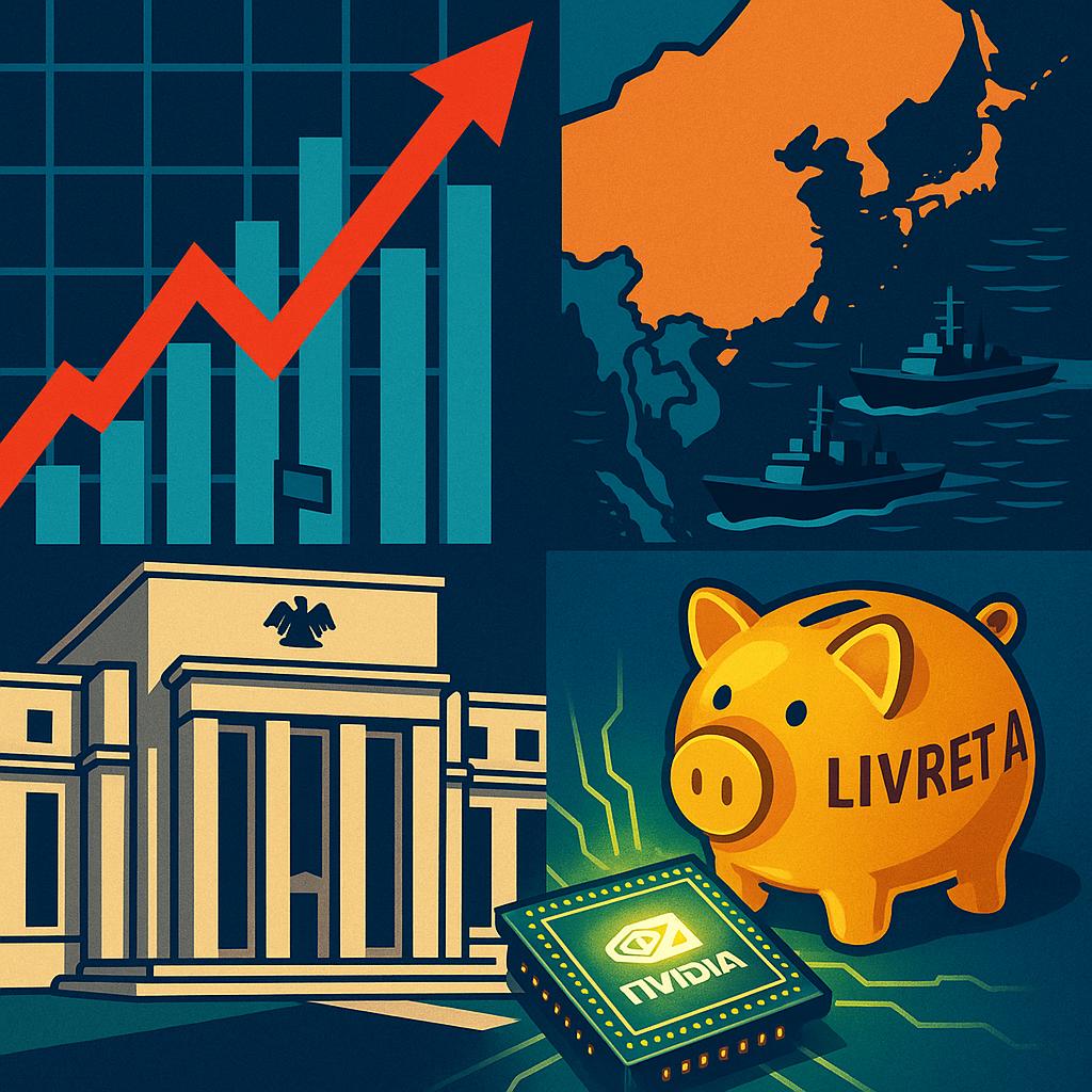 Flash Marchés : Fed, tensions en Asie, Nvidia en explosion et le Livret A comme refuge