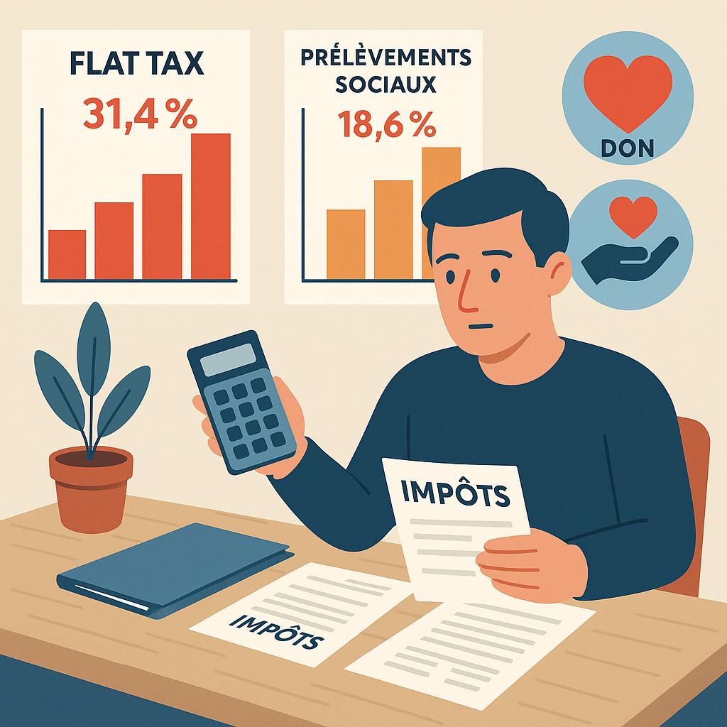 Calcul Impôts 2026 : flat tax, dons et revenu fiscal de référence – Anticipez & optimisez