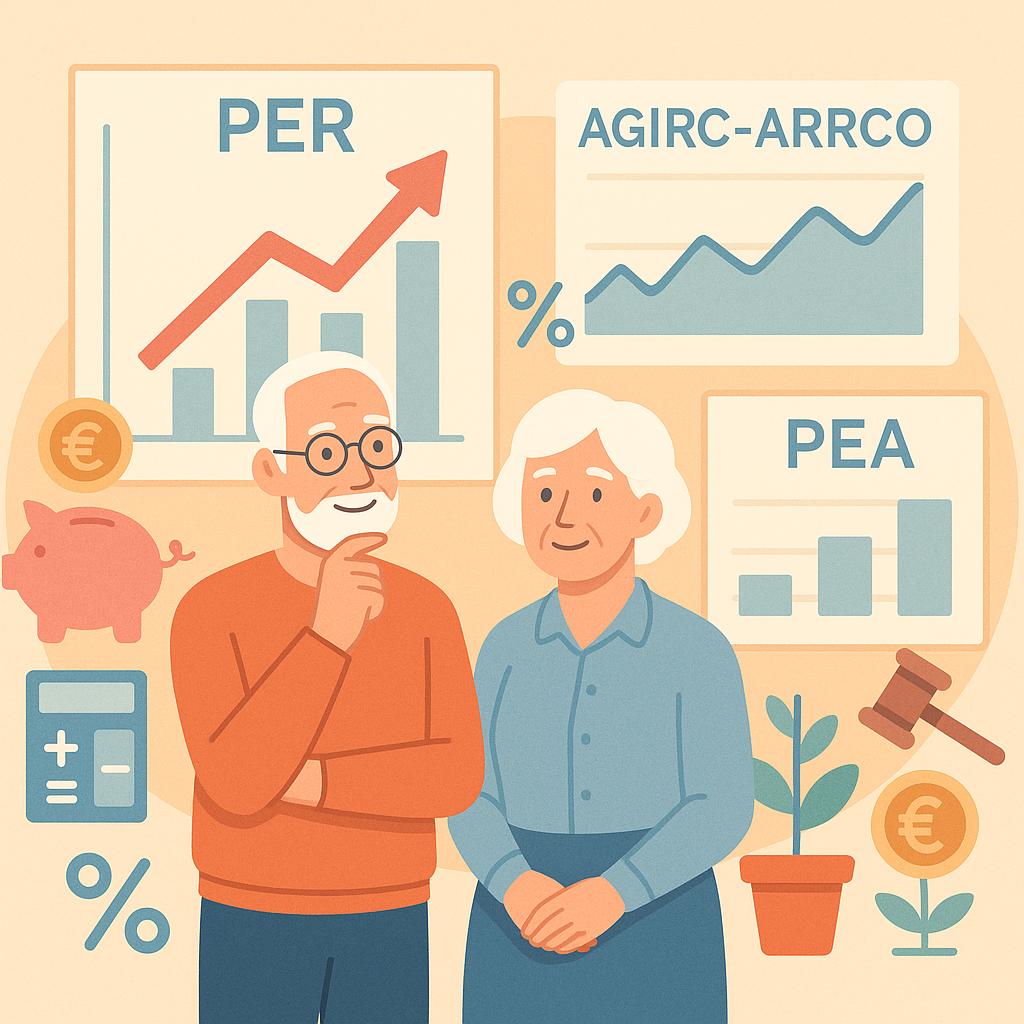 Préparer sa retraite : PER, Agirc-Arrco et PEA – Les clés fiscales 2025