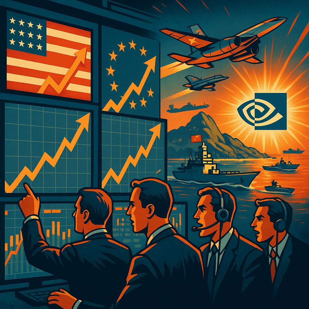 Marchés en 24 h : indicateurs US au plus haut, tensions en Asie et records tech