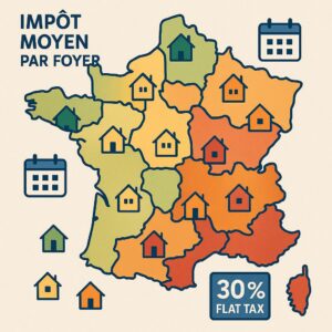 Revue Hebdo Fiscalité : impôt moyen par région, échéances & flat tax 2026