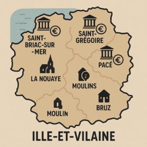Impôts en Ille-et-Vilaine : top 10 des communes les plus taxées