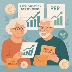 Retraite 2026 : Pensions revalorisées, avance mensuelle & boom du PER