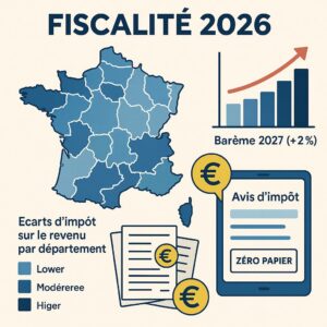 Impôt sur le revenu 2026 : disparités locales, barème 2027 et avis d’impôt zéro papier, ce qu’il faut anticiper