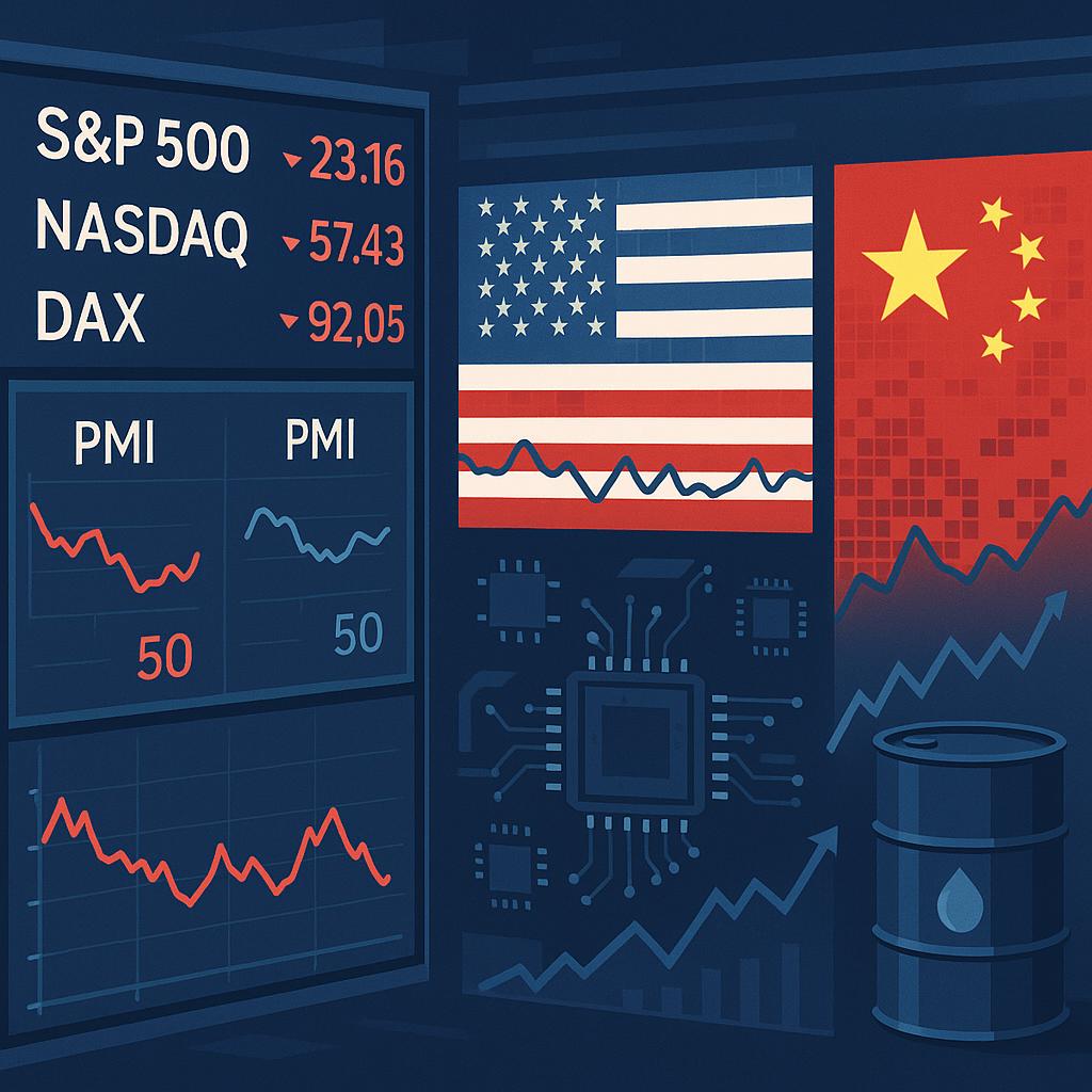 Marchés financiers : stabilisation fragile, tensions sino-américaines et CAC 40 sous pression