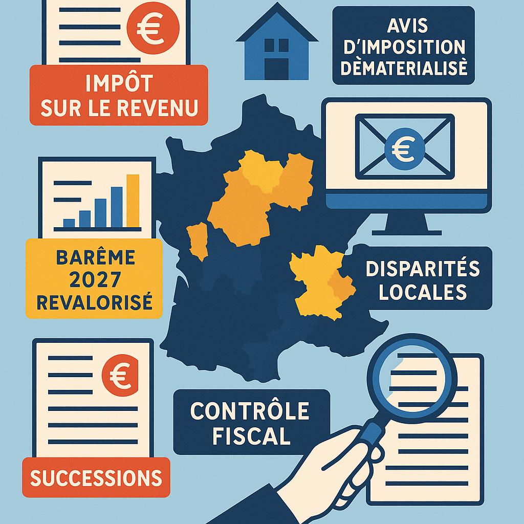 Impôt sur le revenu 2026 : disparités locales, barème 2027 et nouvelles règles fiscales à anticiper