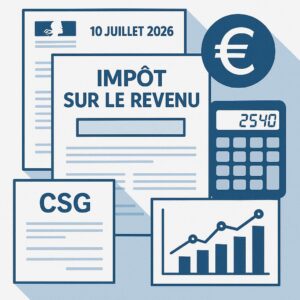Actualité fiscale 10 juillet 2026 : impôt sur le revenu, dons à 75 %, CSG retraite… ce qui change pour les particuliers