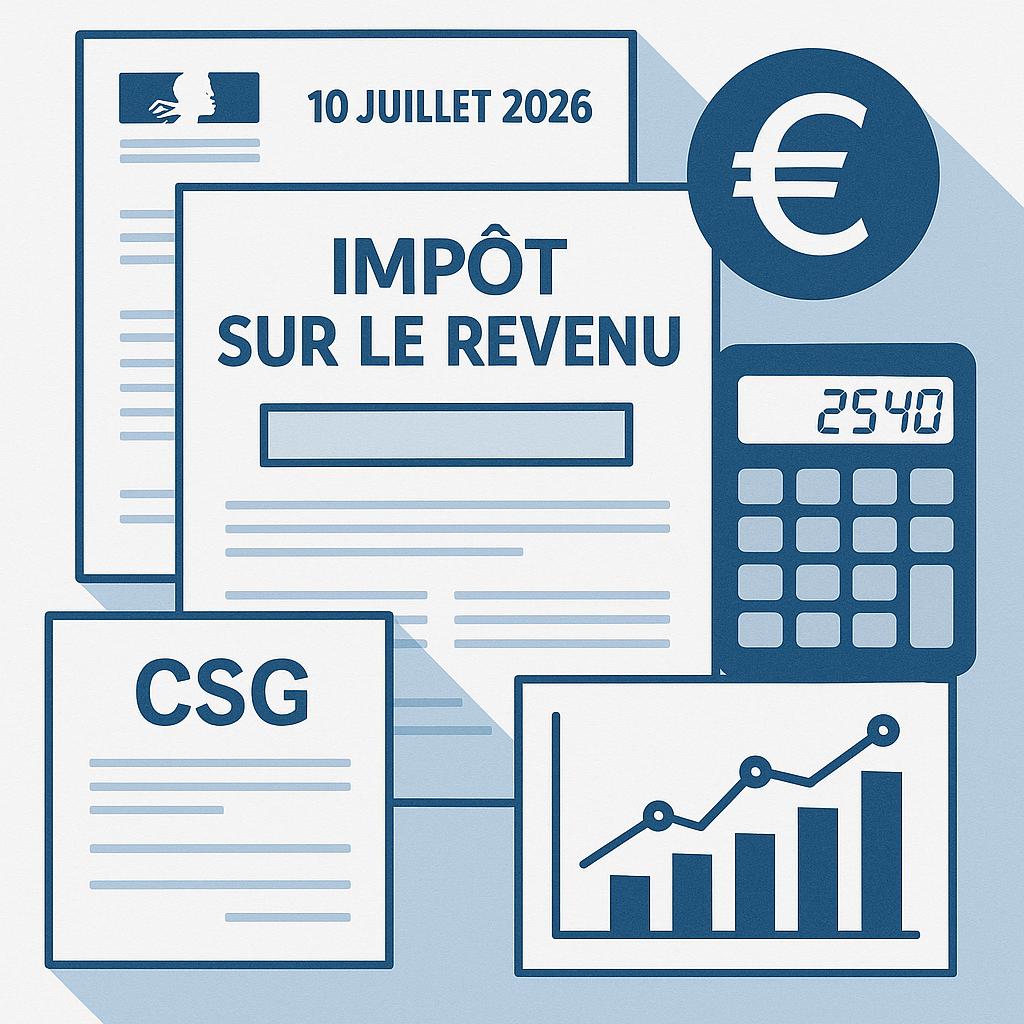 Actualité fiscale 10 juillet 2026 : impôt sur le revenu, dons à 75 %, CSG retraite… ce qui change pour les particuliers