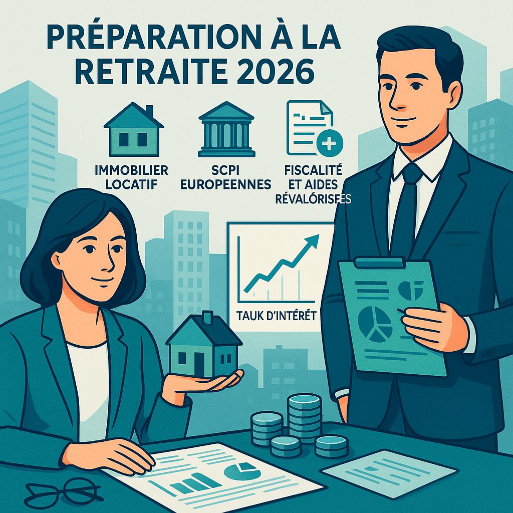 Retraite 2026 : SCPI, immobilier, APL… quelles stratégies pour sécuriser vos revenus futurs ?