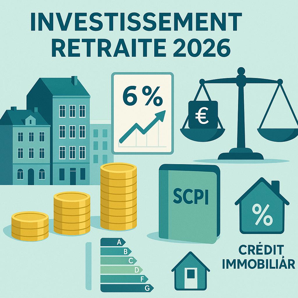 Investir pour la retraite en 2026 : SCPI européennes, crédit immobilier et nouvelles règles locatives, où trouver des revenus durables ?