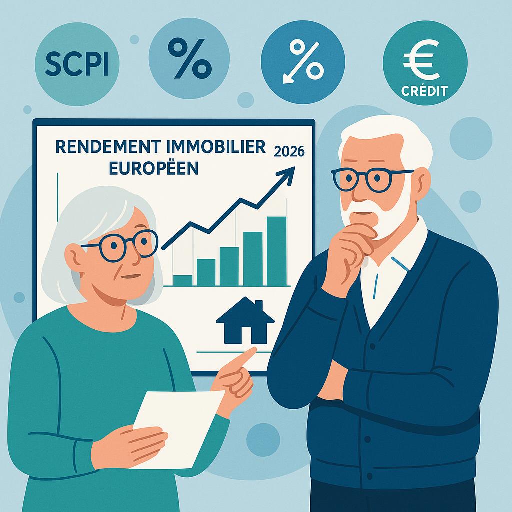 SCPI européennes et retraite : rendement, fiscalité et immobilier en 2026, faut-il investir ?