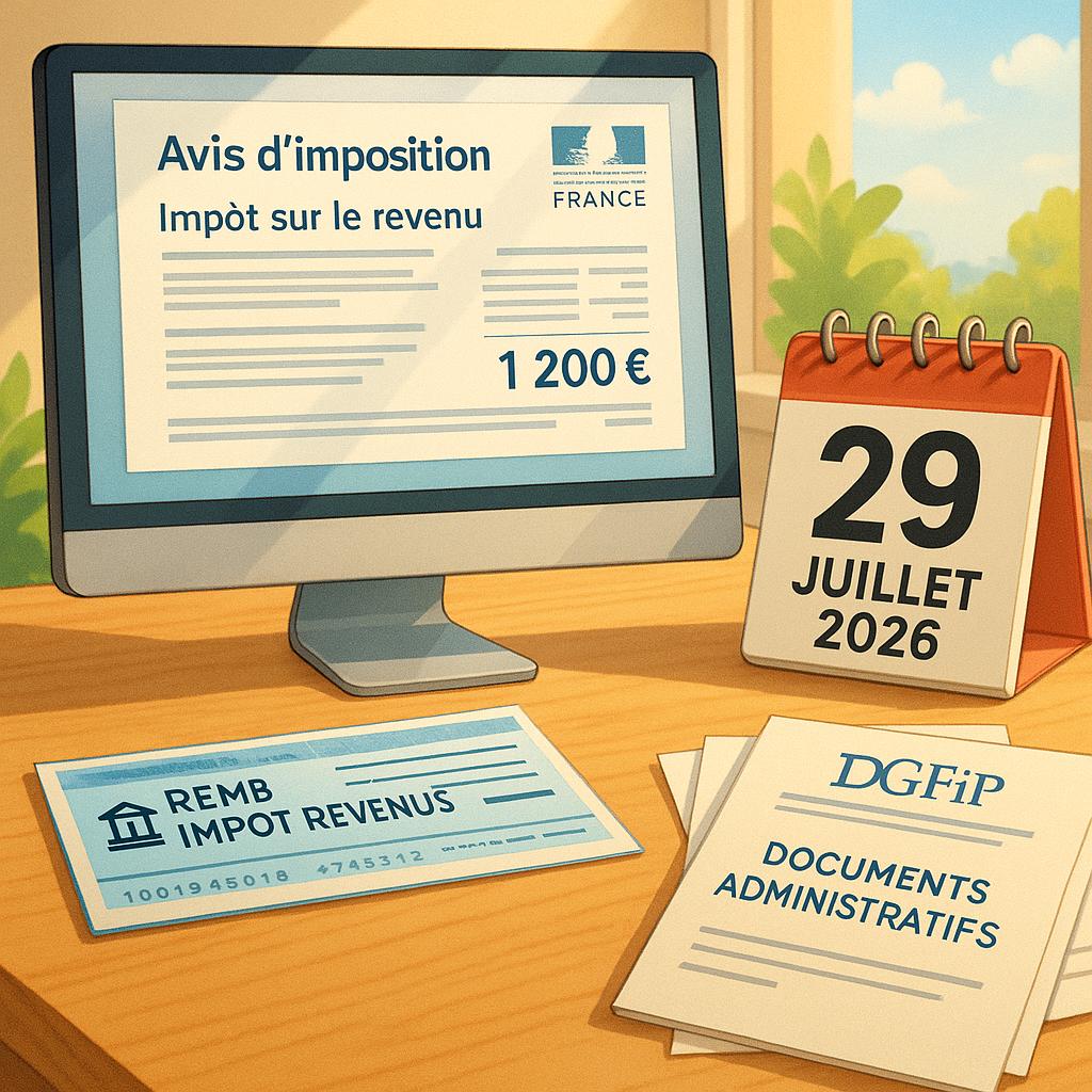 Impôts 2026 : remboursements, correction des déclarations et avis d’imposition, les dates clés à ne pas manquer cet été