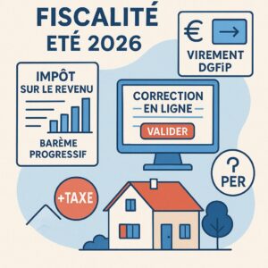 Actualité fiscale août 2026 : impôt sur le revenu, taxe d’habitation et corrections en ligne, ce qui change pour les particuliers