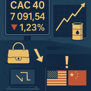 Marchés financiers : le CAC 40 sous pression, entre ralentissement américain et rebond du pétrole