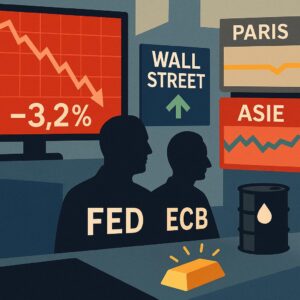 Marchés financiers : les investisseurs attendent les baisses de taux de la Fed et de la BCE